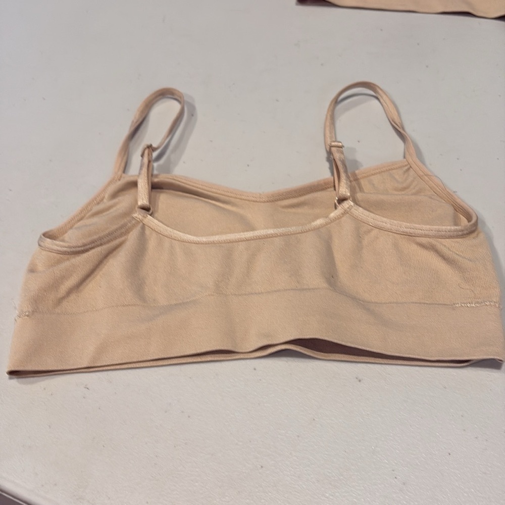 Set of 2!  Jockey- Seamfree® Microfiber Stretch Cami Strap Bralette. Size small - Picture 2 of 7